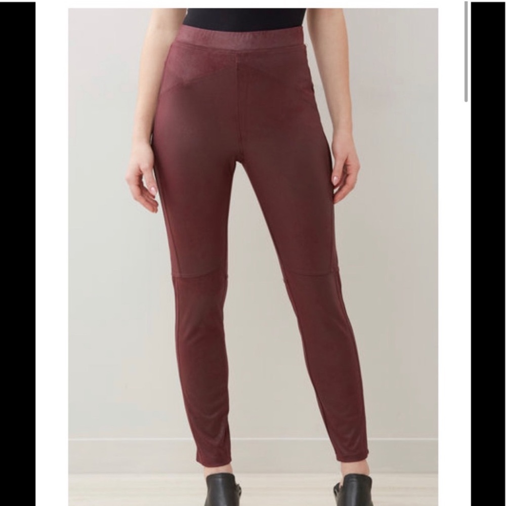 Free People Vegan Suede Pants